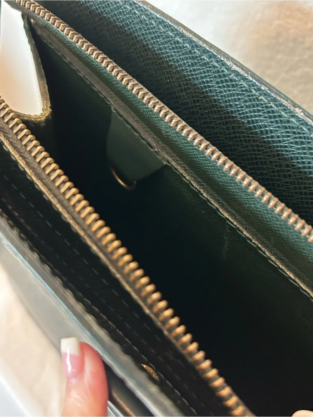 Louis Vuitton Taiga Lozan Leather Briefcase